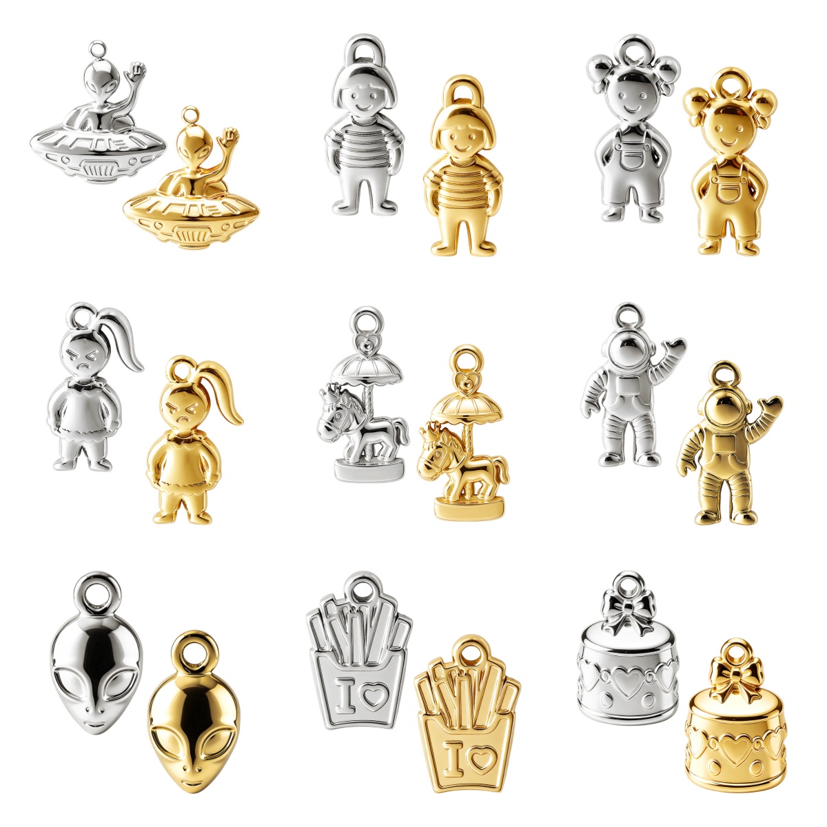 6pcs Kids Galaxy Robot Rocket  - Food Snacks For Kids To Make review and price