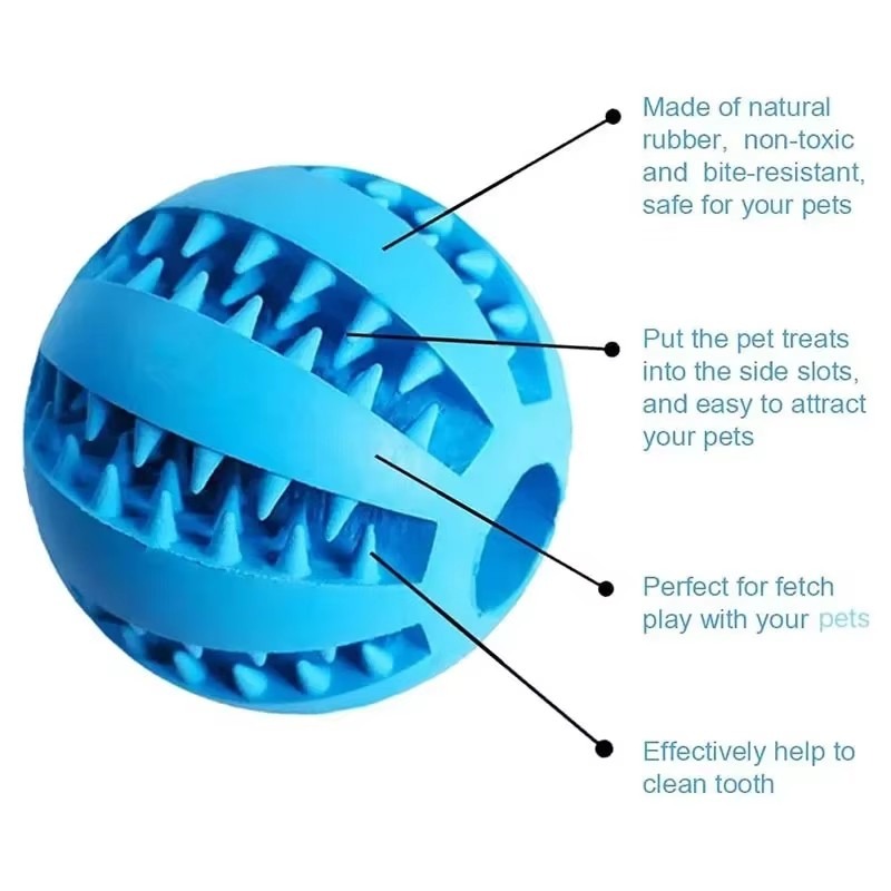1pc Dog Toy Snack Ball Interac - Food Snacks Distribution review and price