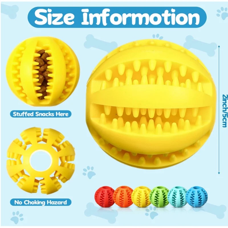 1-4Pcs Dog Toy Snack Ball Inte - Food Snacks Distribution review and price