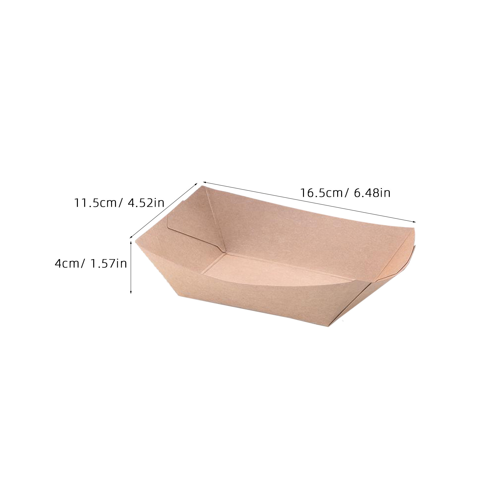 50Pcs Eco Friendly Kraft Paper - Food Snacks For Party review and price