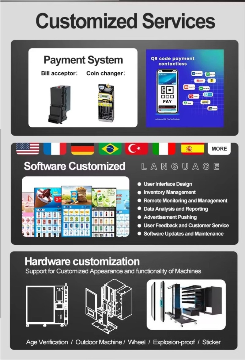 Beverage Vending Machine Comme - Food Snacks Vending Machine review and price