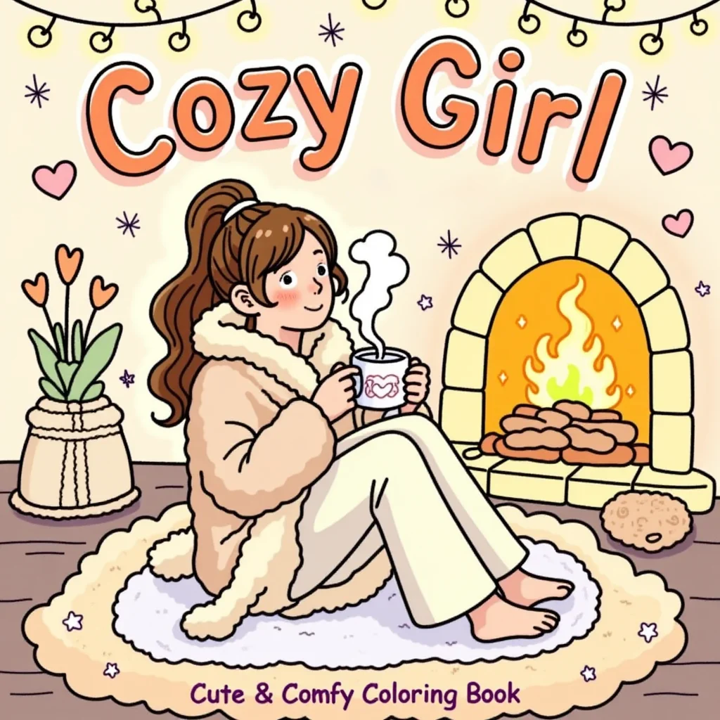 28 Pages Cozy Girls's Day Colo - Food And Snacks Coloring Book review and price