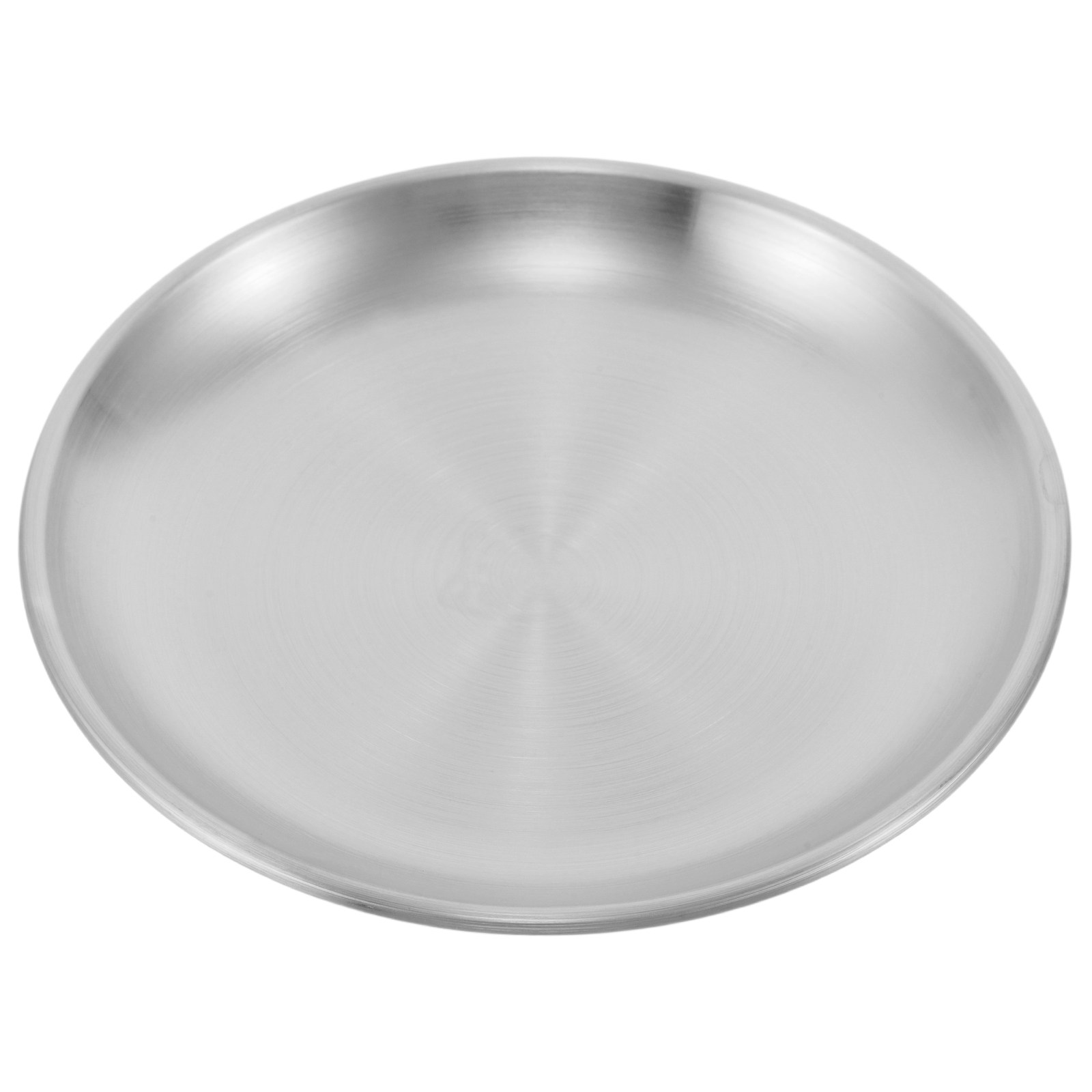 Stainless Steel Round Food Pla - Food Snacks Distribution review and price