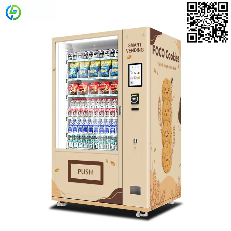 Customized 24 Hours Self-servi - Food Snacks Vending Machine review and price